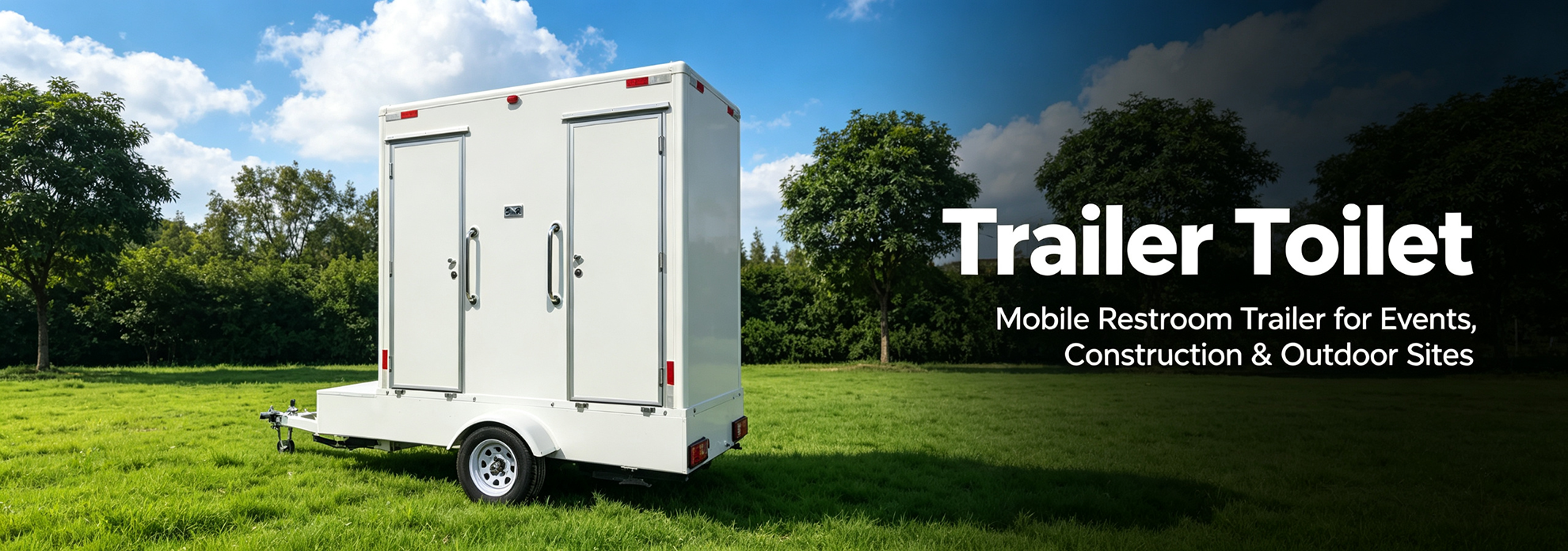 8ft Trailer Toilet